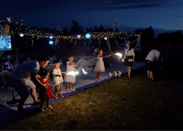 天茂湖│草坪私家宴 与星空共美