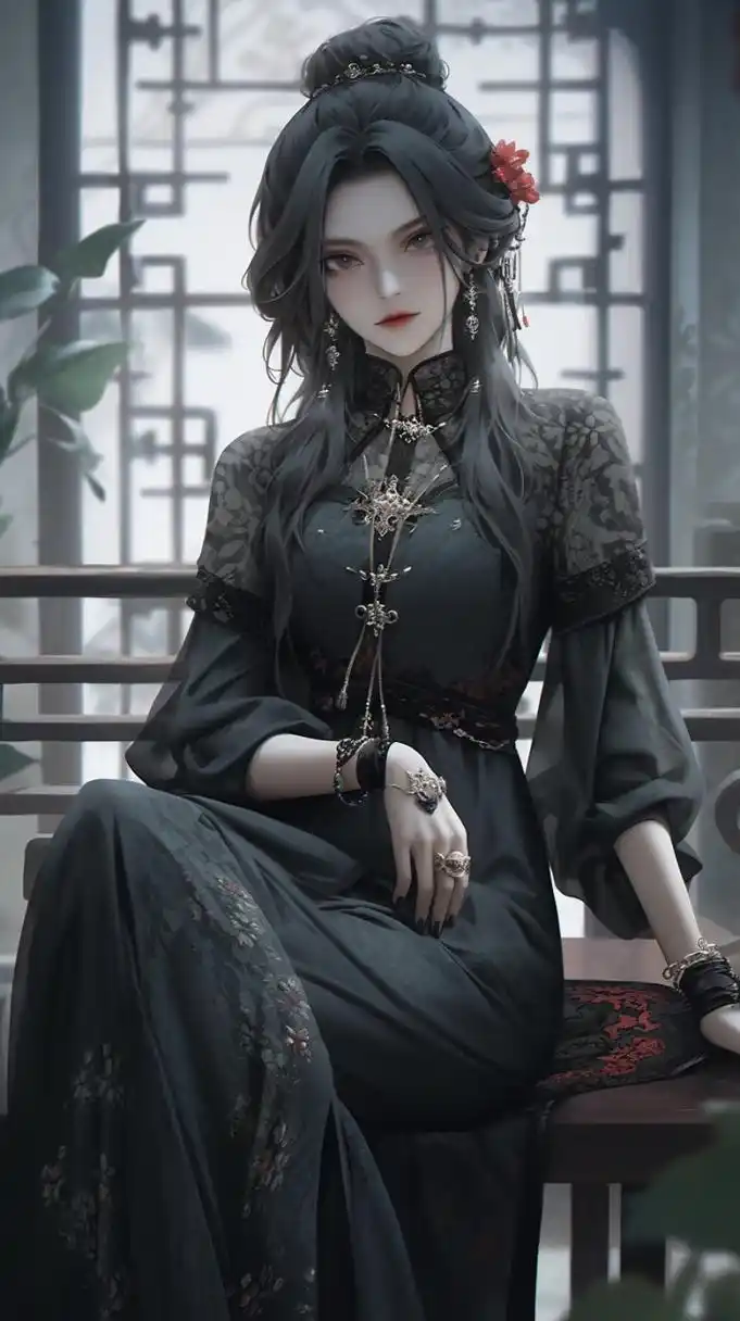 今天这一期算是失败的一期,原本尝试黑暗风格与古风的结合,结果如你们