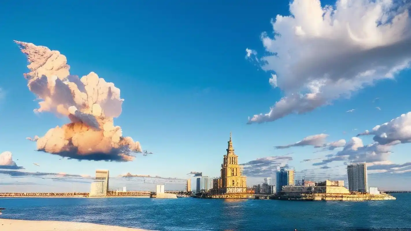 男生专属的干净天空背景图9415