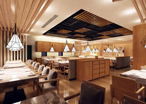 四种风格饭店装修效果图 哪种氛围你最喜欢?