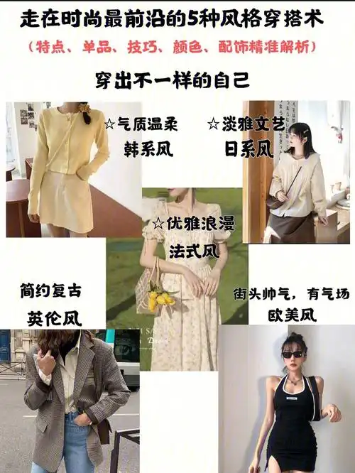 只要在不逾越适合自己象限的十字风格内,变换不同穿衣风格绝对可以让