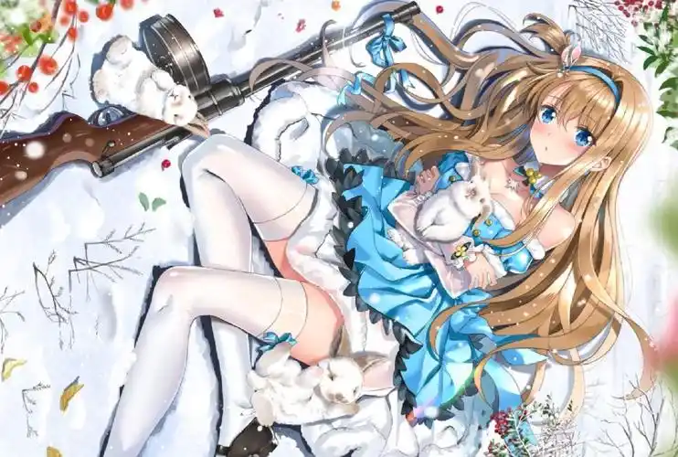 二次元美少女壁纸电脑壁纸