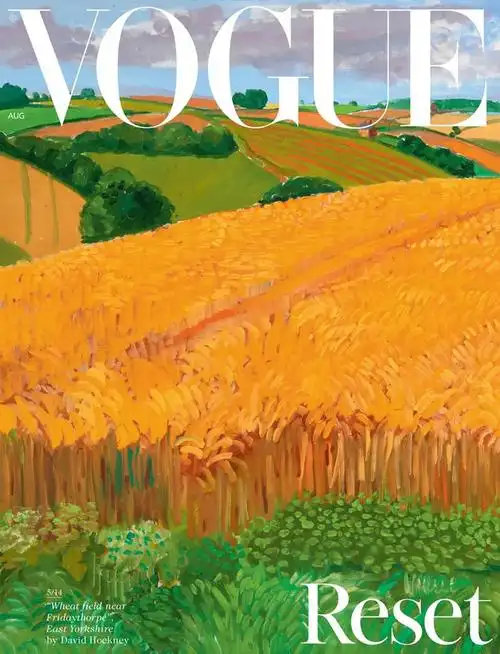 宏伟大气vogue杂志封面设计