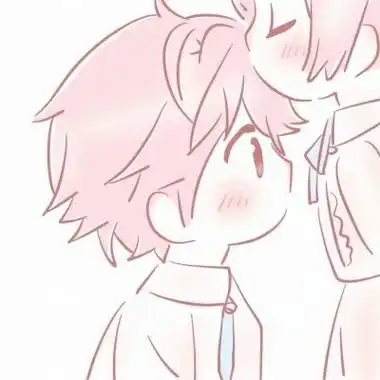 动漫情头暧昧两人图片 动漫情侣头像男女两张(18)张