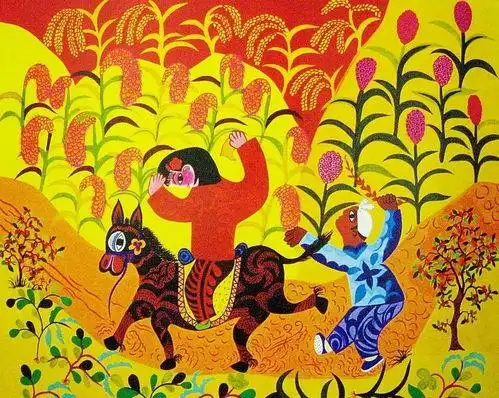 农民画简笔画农民画简笔画儿童画