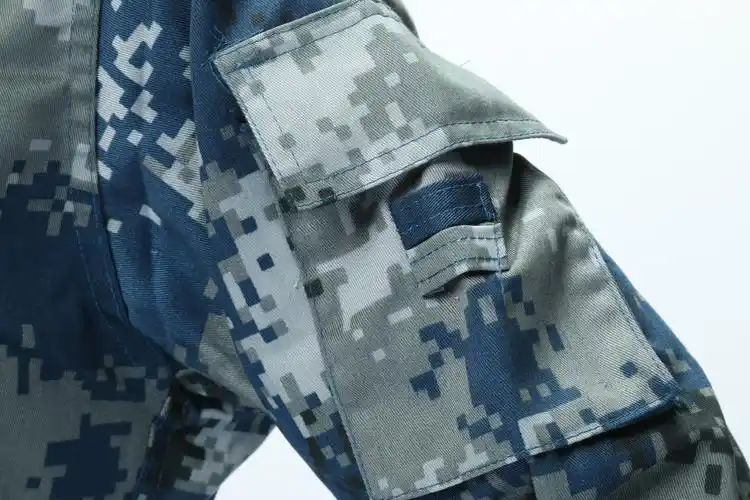 冬季城市迷彩服数码迷彩作训服迷彩训练服男男军迷美军迷彩服军训