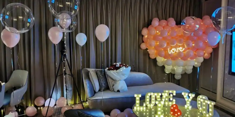 情人节浪漫房间布置