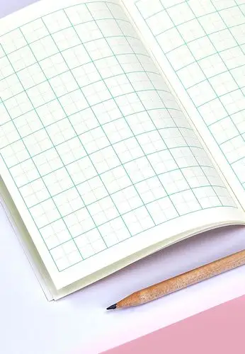 六品堂田字格练字本英语本小学生作业本子统一标准生字本练习本拼音