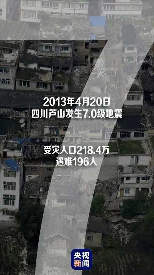 四川芦山地震7周年 从这些数字看雅安重建成就