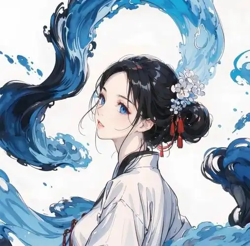 ai创作:古风系列女生头像