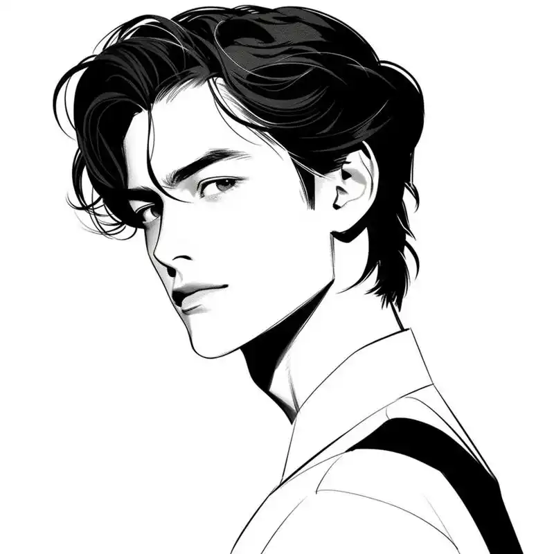 黑白极简男生头像让你突破传统的时尚!