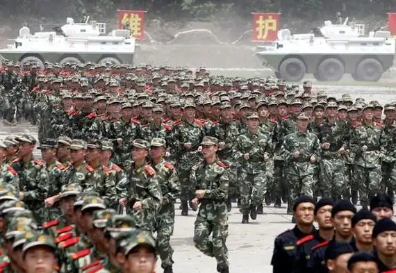 武警机动总队正军级编制直属武警总部脱胎于14个武警机动师