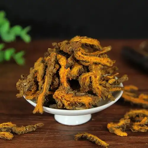 黄连中药材四川鸡爪黄连野生黄连片泡茶黄莲批发可搭配黄芩黄连粉