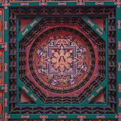 中国古建筑天花板——藻井