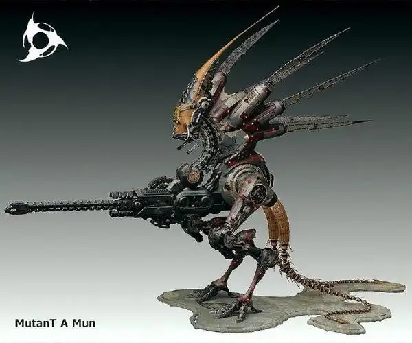 一组乌克兰的未来武器概念图:重型武装超级战斗机!太炫酷!