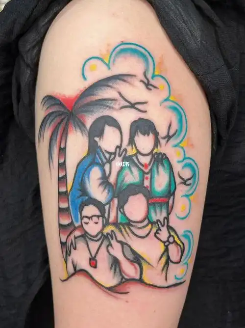 我们两个女生真的是打开了话匣子说的嗓子痛 越聊越激动#我的纹身分享