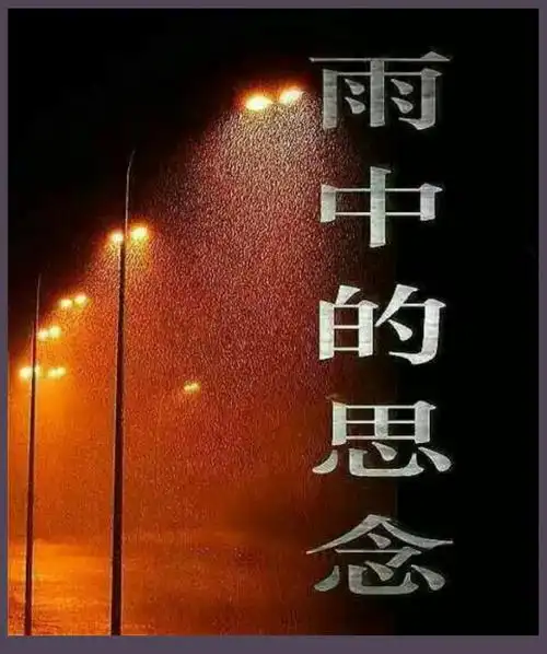 雨夜情思