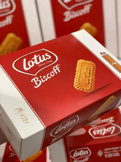 上海costco进口lotus和情缤咖时焦糖饼干整箱茶咖啡伴侣1kg 一盒1kg