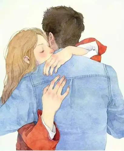 那个深度拥抱症患者10年用水彩给大家最深情的拥抱满满的治愈