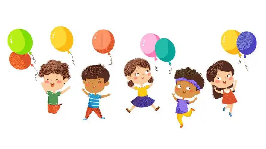 卡通人物派对图片