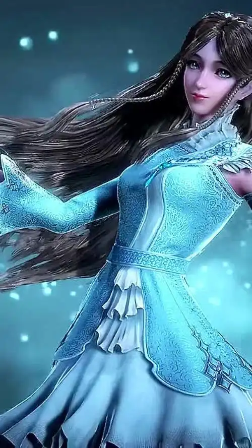 斗罗大陆宁荣荣来了请牵手高清壁纸