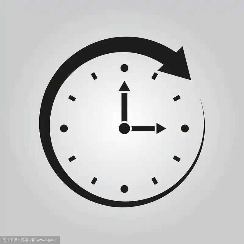 时间图标时间和手表计时器符号ui web