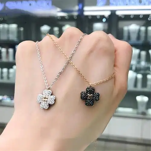 swarovski施华洛世奇项链latisha四叶草女锁骨链饰品5368980