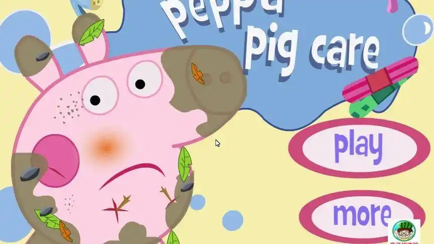 小猪佩奇 第46集 粉红猪小妹变身护士学护理,亲子小游戏