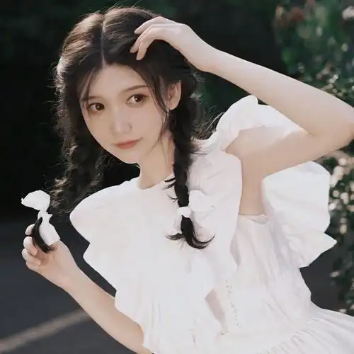 森系复古文艺女生头像