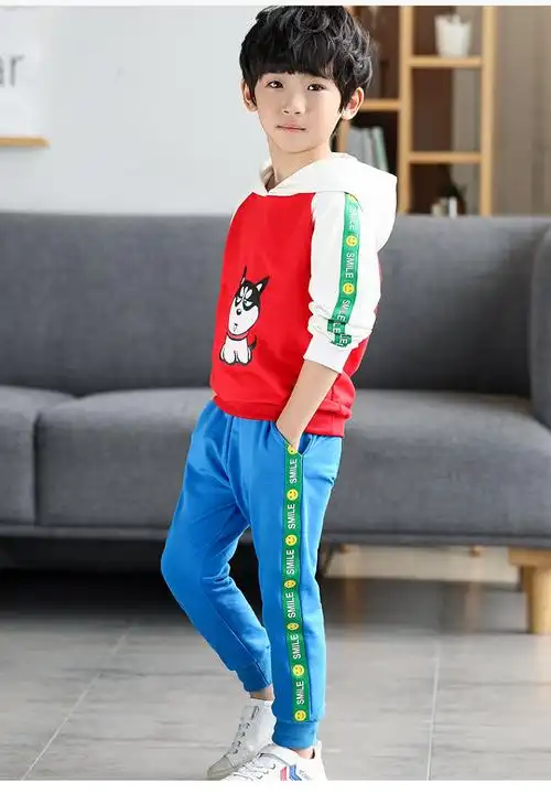男童春装2019新款套装春季童装儿童中大童4帅气5洋气6男孩潮衣7岁