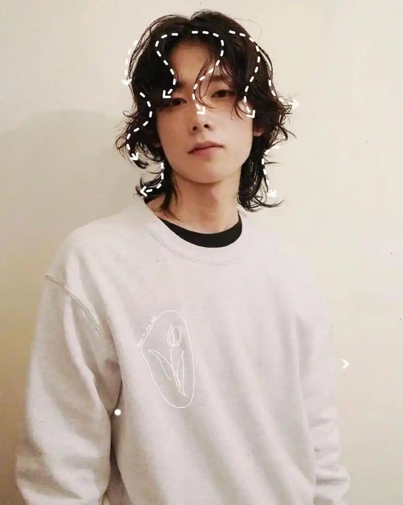 男士日系风烫发发型推荐!烫一次美半年!