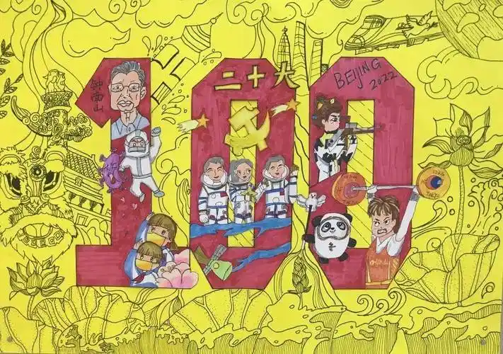 喜报丨三明市实验小学在致敬百年风华奋斗点亮未来少儿绘画大赛中荣获