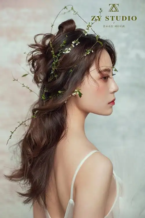 【曾云造型课堂】森系新娘造型