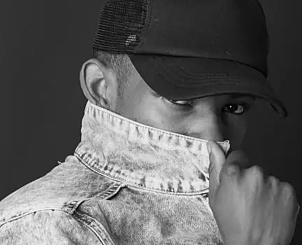 头像,嘻哈,美国黑人,舞者,隔绝,背景