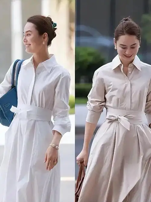 比例五五分的中年女性,看看这3个"增高"技巧,穿出大长腿