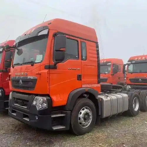 国六排放豪沃tx牵引车重汽双驱轻体 砂石运输牵引车头 稳定性强