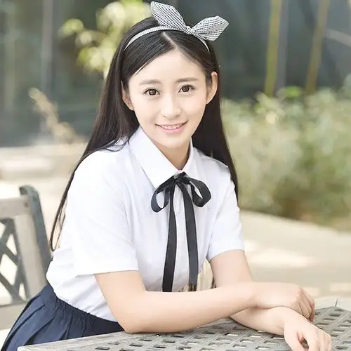 校服班服套装夏季高中学生甜美学院风水手服女学生装毕业照服装