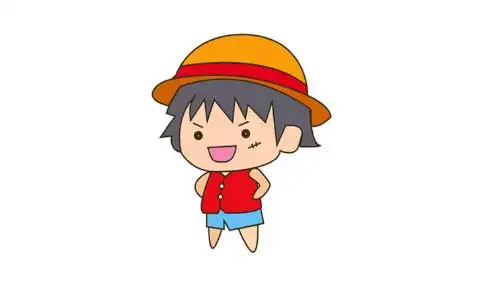 海贼王路飞简笔画