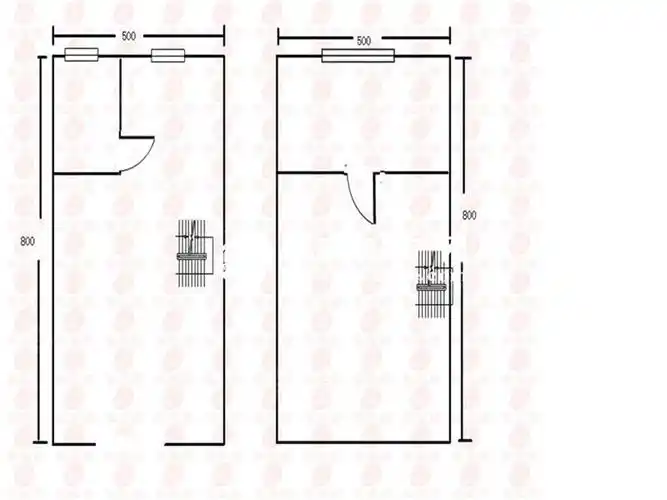 金地上塘道商铺户型图