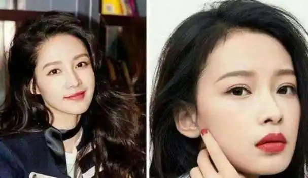 她出道的时候李沁已经有了一定知名度,由于两人高度相似的外貌,所以