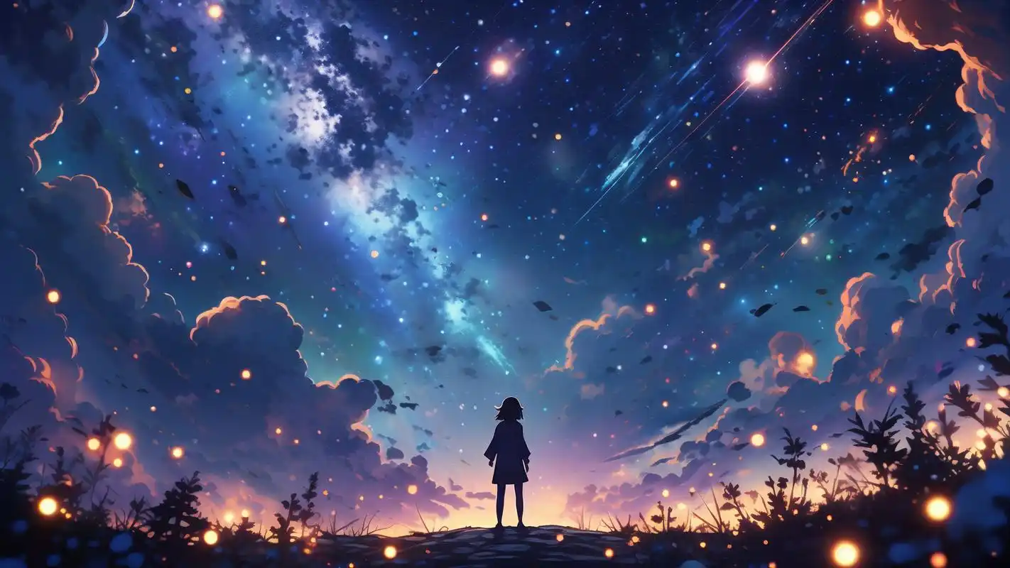 这里有一批超级炫酷的星空背景横屏壁纸等你来拿!