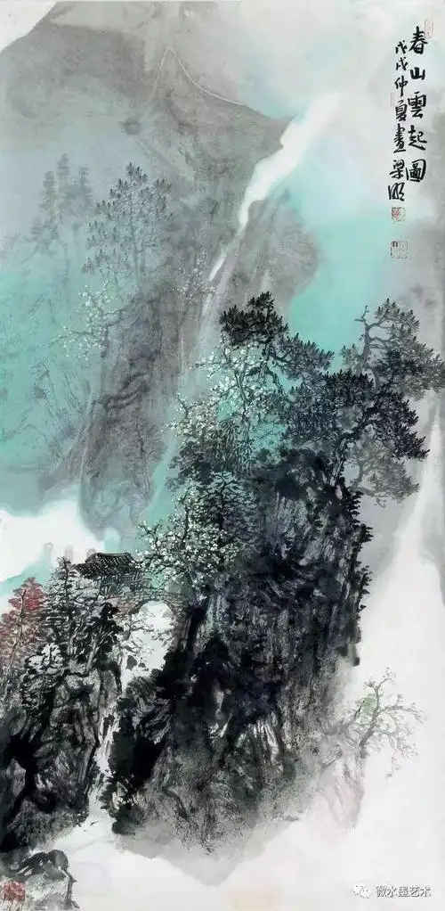他的泼墨山水,气吞万里!|福建省|山水画|梁明_新浪新闻