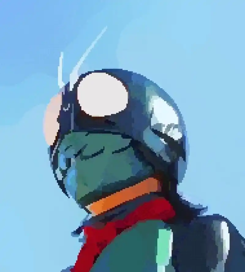 新假面骑士像素头像
