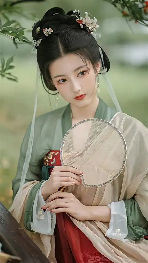 古装唯美女生头像真人美女古风头像唯美图片