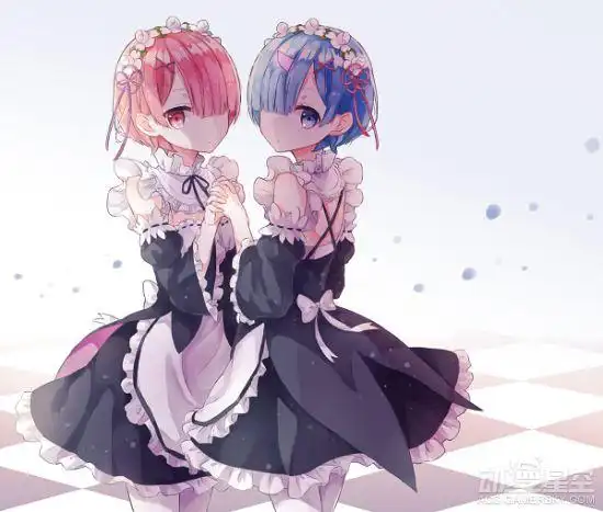 《从零开始的异世界生活》雷姆拉姆美图 女仆双子楚楚动人_动漫星空