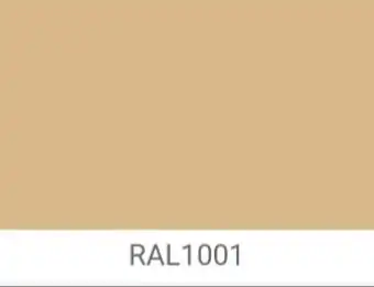 汽车品牌工业漆汽车型号劳尔 k7年份色号ral1001色卡位置颜色米黄色