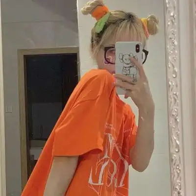 易北瑶:橙色系头像/自先沉稳自爱_女生头像_我要个性网