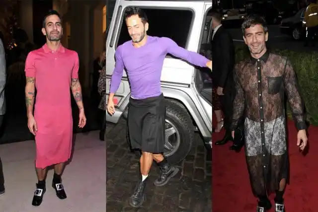 穿衣榜:张杰pk谢霆锋 男人穿裙子的可能性