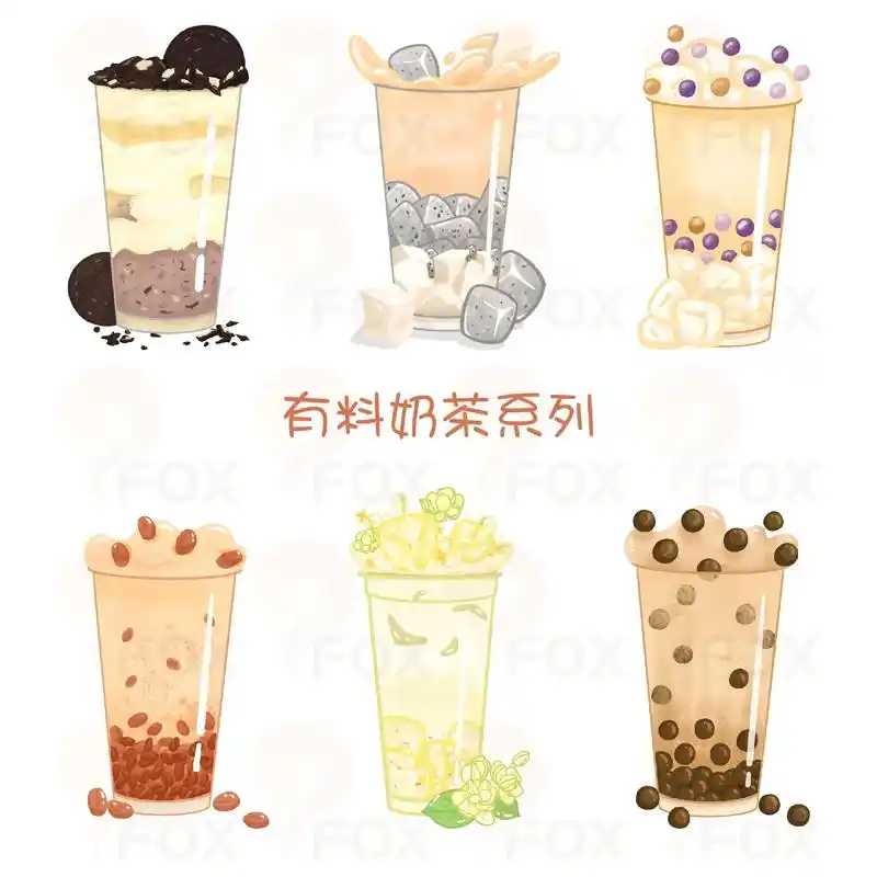 抖音图文来了 #原创 #手绘 #手绘奶茶  狐狸原创手绘奶 - 抖音