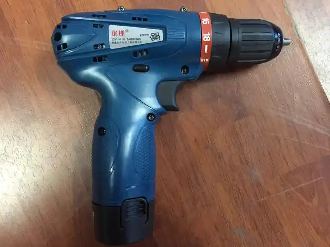 厂家直销 锂电池手电钻 二电一充 充电式手电钻 多功能电动工具